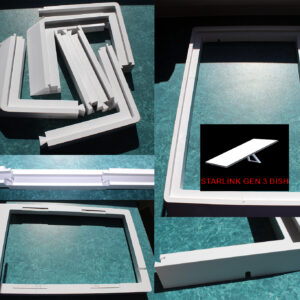 Starlink Gen 3 Flat Mount Low Profile