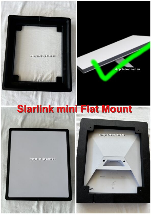 Starlink Mini Flat Mount Ultra Low Profile